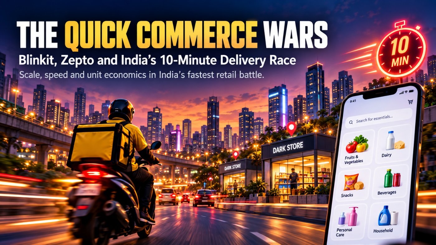 The Quick Commerce Wars: Blinkit, Zepto and India’s 10-Minute Delivery Race